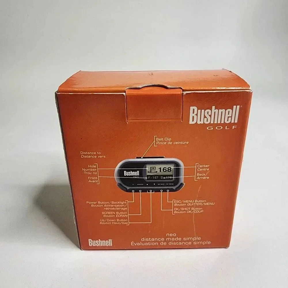 Bushnell Rangefinder Neo 368050 Handheld New Open Box - Picture 3 of 8